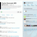 Custom Twitter Background for Dr. Honrado