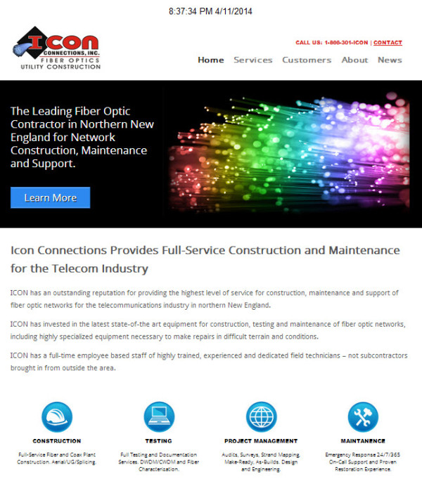 Icon Connections Inc Home Page